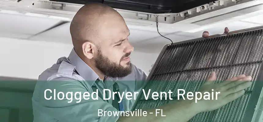  Clogged Dryer Vent Repair Brownsville - FL